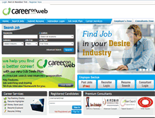 Tablet Screenshot of careeronweb.com